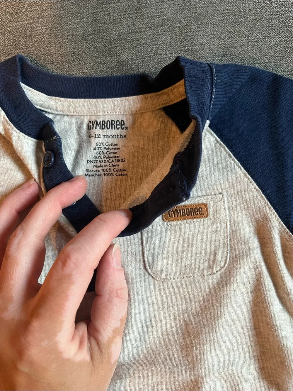 Gymboree Baby Boy’s 6-12 Month Shirt Bundle